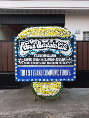 Papan Bunga Duka di Jukung